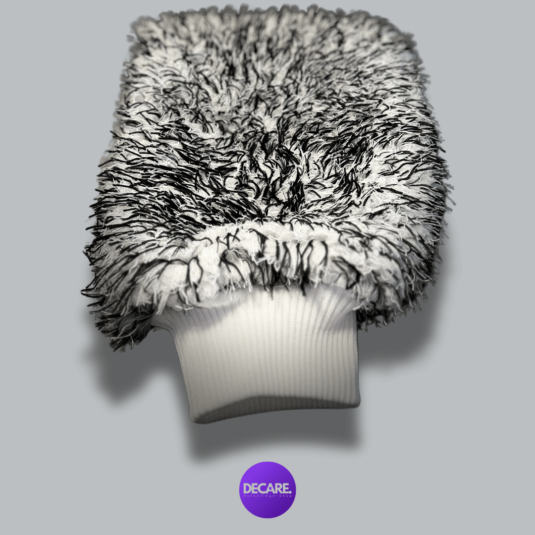 Decare SoftGlide Mikrofaser Waschhandschuh 18x28 cm – besonders weich und lackschonend für die Autowäsche