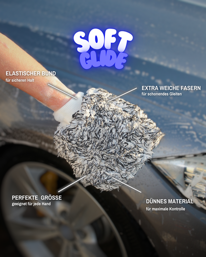 SoftGlide Waschhandschuh - DECARE.