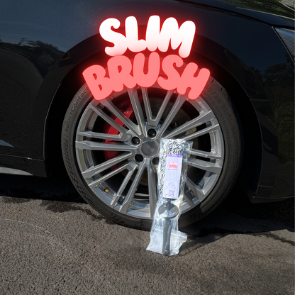 SlimBrush – Flache Mikrofaser-Felgenbürste - DECARE.