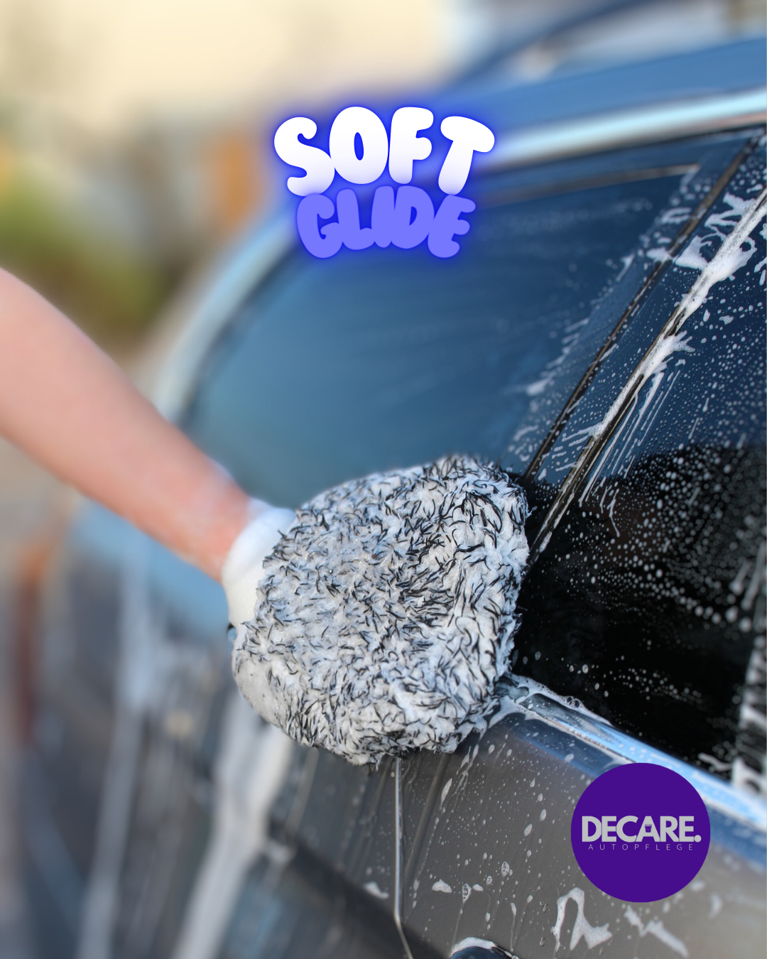 SoftGlide Waschhandschuh - DECARE.