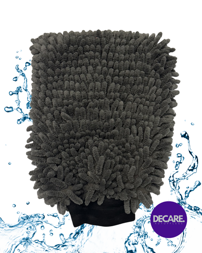 WormGlide – Waschhandschuh aus Chenille