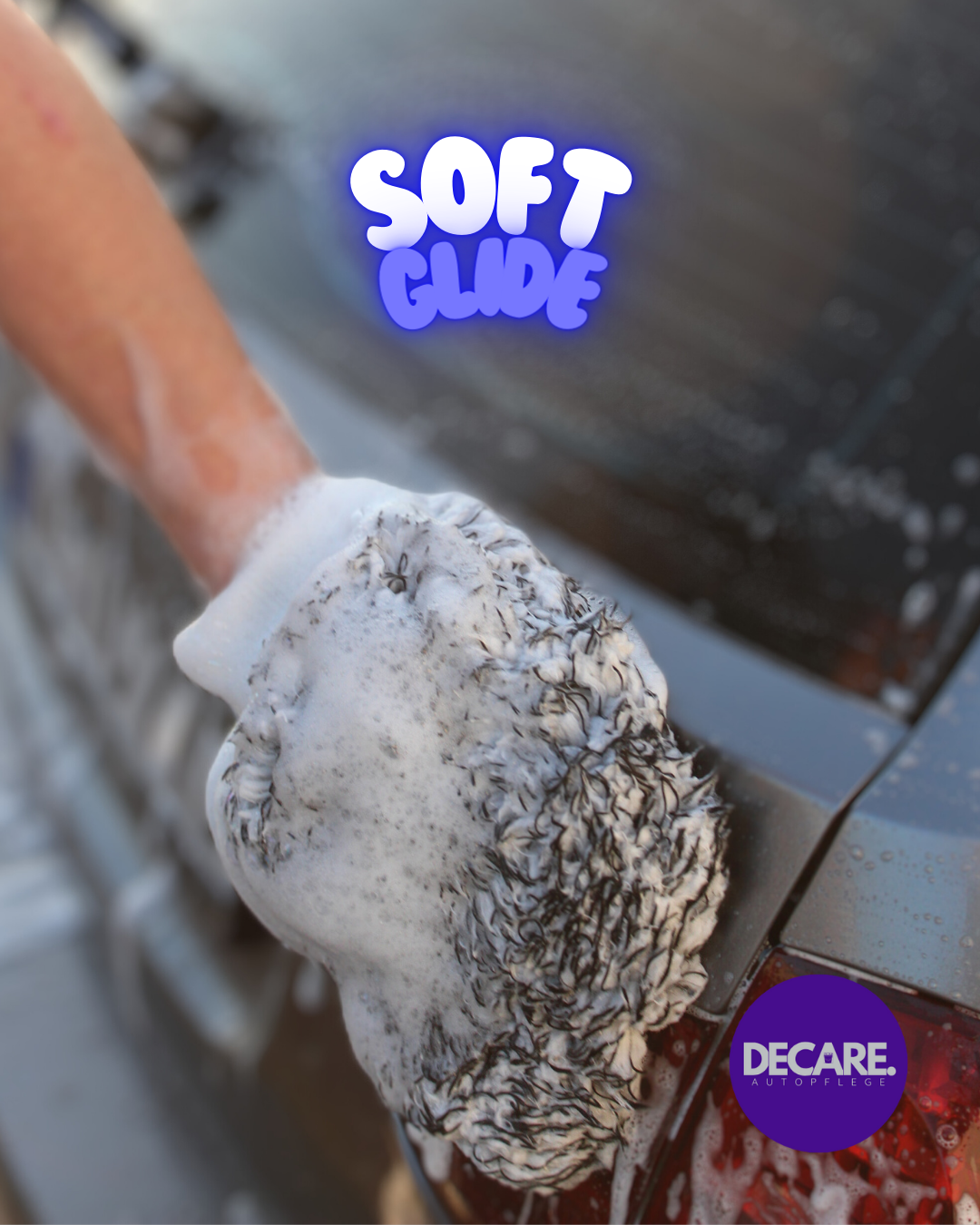 SoftGlide Waschhandschuh - DECARE.