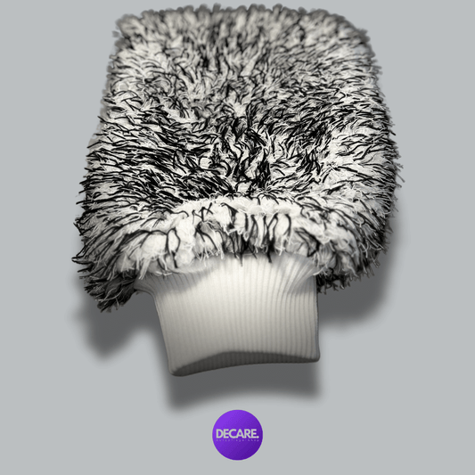 Decare SoftGlide Mikrofaser Waschhandschuh 18x28 cm – besonders weich und lackschonend für die Autowäsche